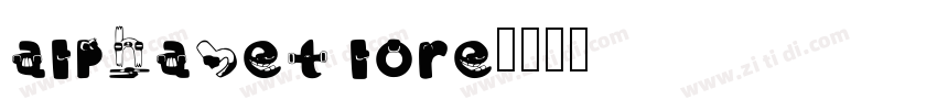 alphabet lore字体转换
